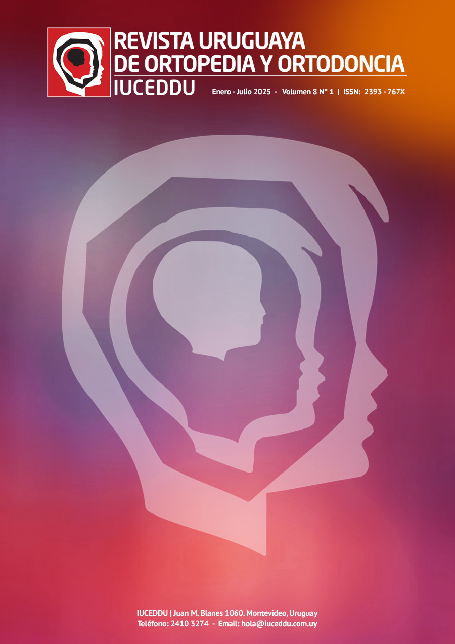 					Ver Vol. 8 Núm. 1 (2025): Revista uruguaya de ortopedia y ortodoncia
				